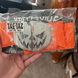 Kreepsville666 Orange Pumpkin belt 2XL/3XL
